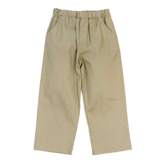 The Bailey Boys Pull on Khaki Twill Pants