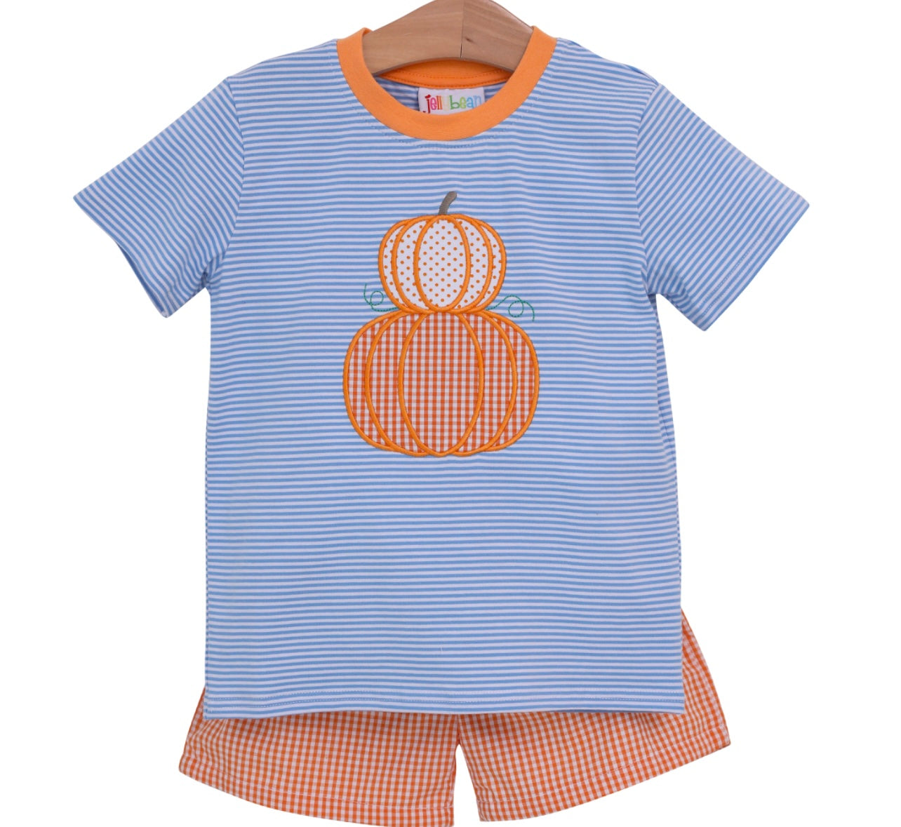 Pumpkin Stack Short Set