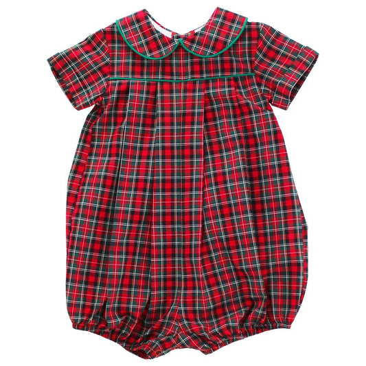 The Bailey Boys Clover with Frasier Plaid- Dressy Bubble