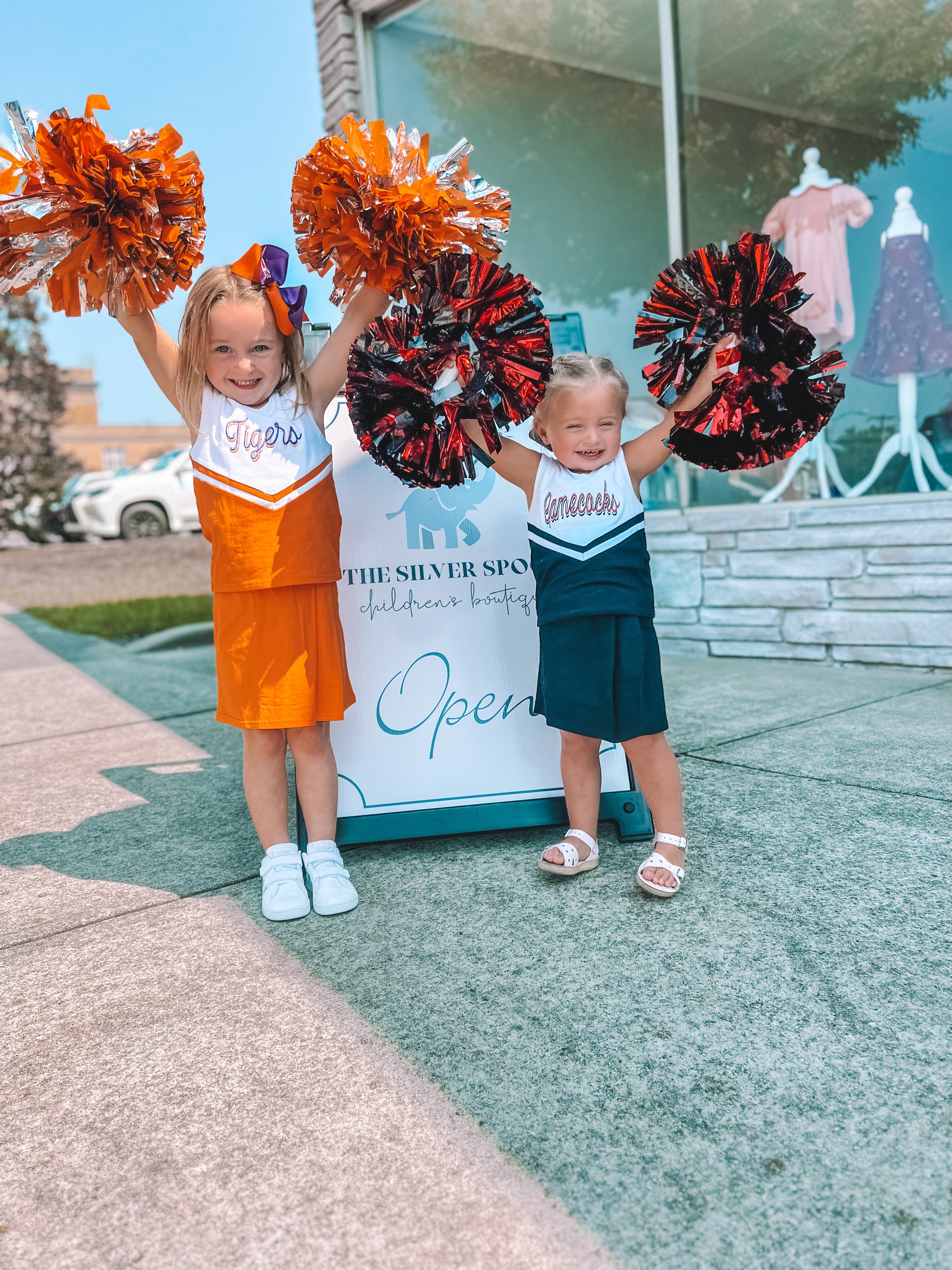 Cheerleader hotsell uniform orange