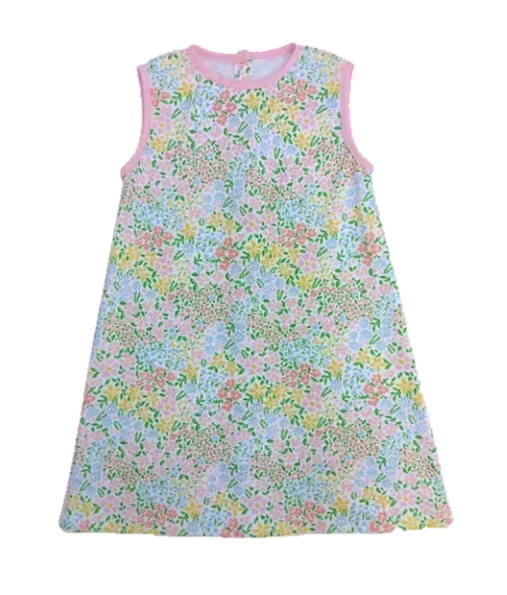 Madison Knit Sleeveless Dress- Floral