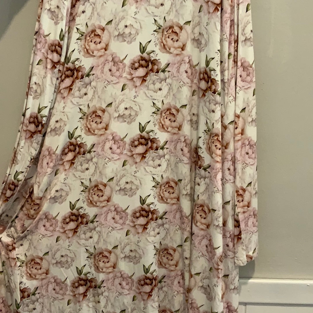 Floral Rose Mom Robe